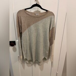 Smartwool Shadow Pine Color Block Lightweight Sweater Size Medium